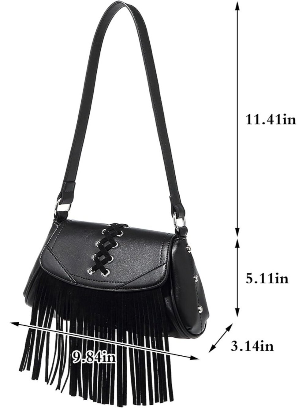 Womens Leather Shoulder Bag Large Tote Handbang Elegant Hobo Bag Vintage Purse - Picture 4 of 7